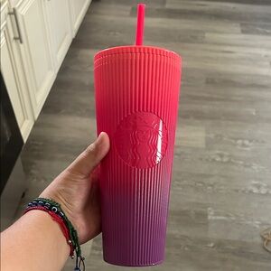 Starbucks Gradient Pink and Purple Tumbler